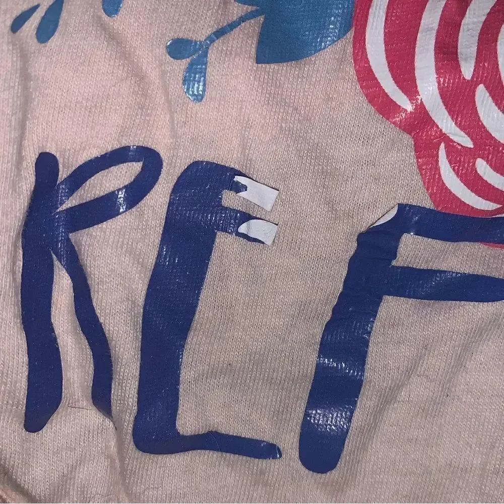 Paws & reflect hoodie graphic dog tee